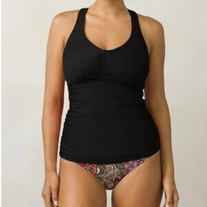 Prana Aelyn Tankini D-Cup Black 34D W11171017